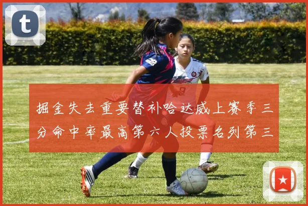 掘金失去重要替补哈达威上赛季三分命中率最高第六人投票名列第三